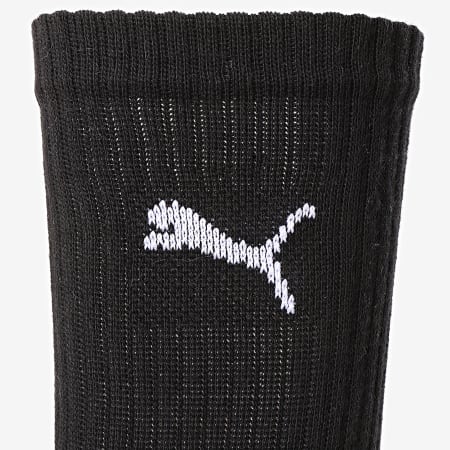 Puma - Set di 3 paia di calzini 7312 nero grigio erica bianco