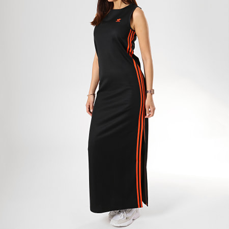 Adidas Originals - Robe Femme DU9943 Noir Orange