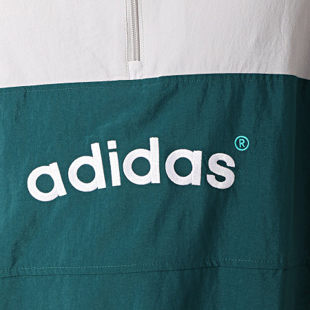 Adidas Originals - Veste De Sport Col Zippé A Bandes Arc FH7914 Gris Vert