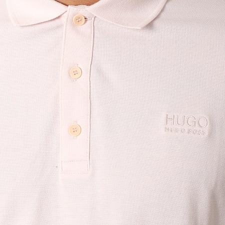 HUGO - Polo Manches Courtes Donos 50378604 Rose 