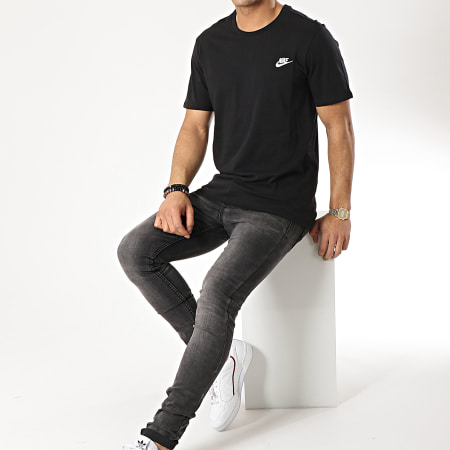 Nike - Tee Shirt Sportswear 827021 Noir