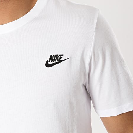 Nike - Tee Shirt Sportswear 827021 Blanc - LaBoutiqueOfficielle.com
