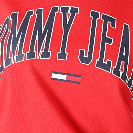 Tommy Hilfiger - Tee Shirt Femme Collegiate 05703 Rouge