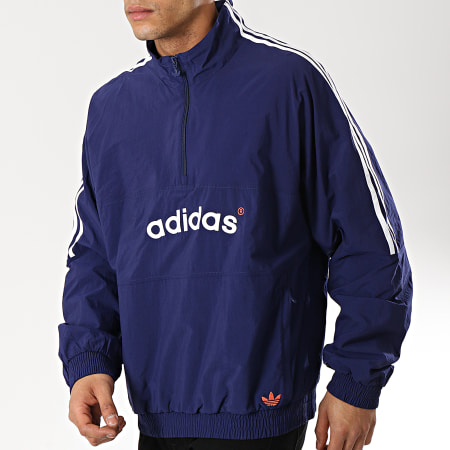 Adidas Originals - Veste De Sport Col Zippé Arc FH7915 Bleu Marine