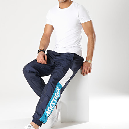 Asics Pantalon Jogging 2191A101 Bleu Marine Turquoise Blanc