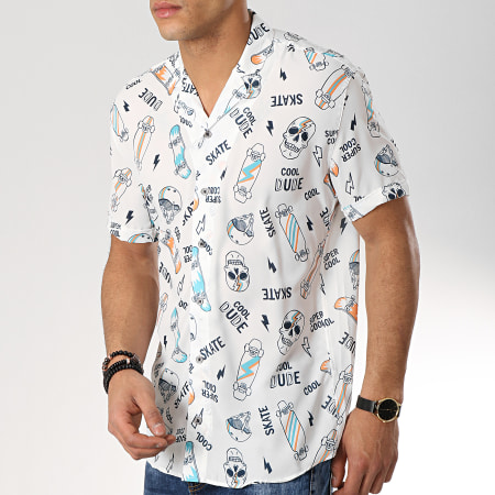 Classic Series - Chemise Manches Courtes 1447 Cool Blanc