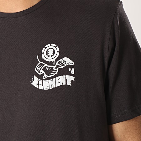 Element - Tee Shirt Painted Noir