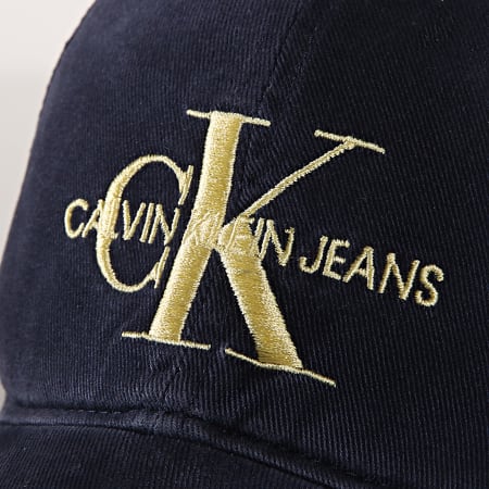 Calvin Klein - Casquette Monogram 4561 Bleu Marine