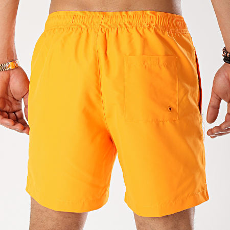 Calvin Klein - Short De Bain Avec Bandes Drawstring 294 Orange