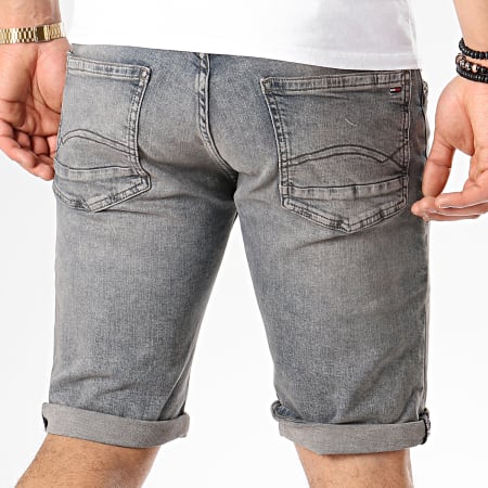 Tommy Jeans - Short Jean Ronnie 6285 Gris Anthracite