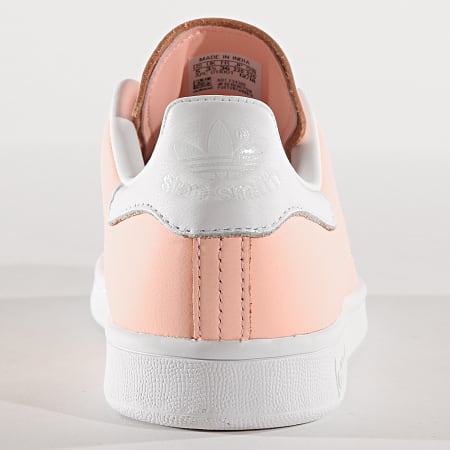 Adidas Originals - Baskets Femme Stan Smith F34308 Clear Orange Footwear White 