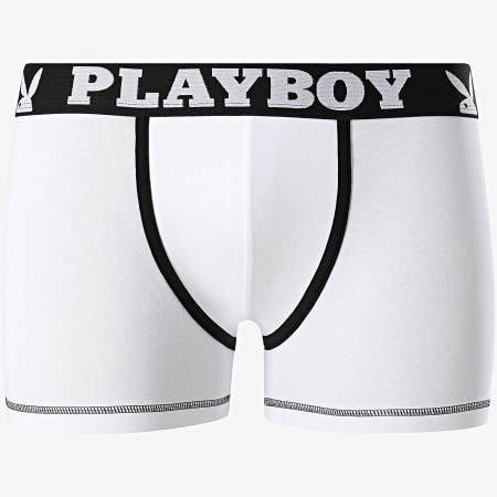 Playboy - Lot De 2 Boxers Classic Cool Noir Blanc