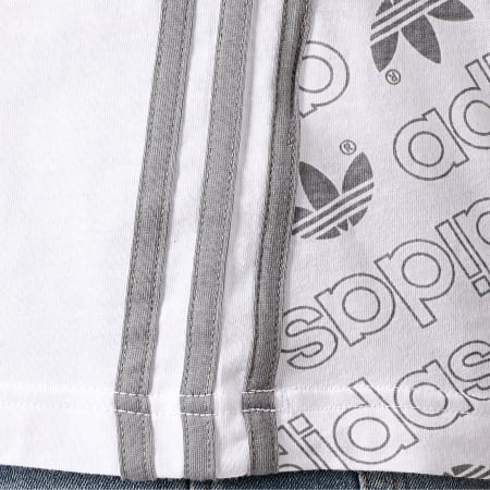Adidas Originals - Débardeur Monogram DV2024 Blanc Gris