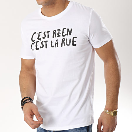 C'est Rien C'est La Rue - Tee Shirt 21 Blanc