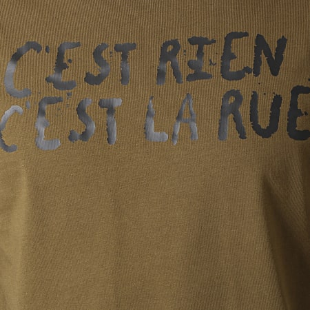 C'est Rien C'est La Rue - Tee Shirt Manches Longues 21 Vert Kaki
