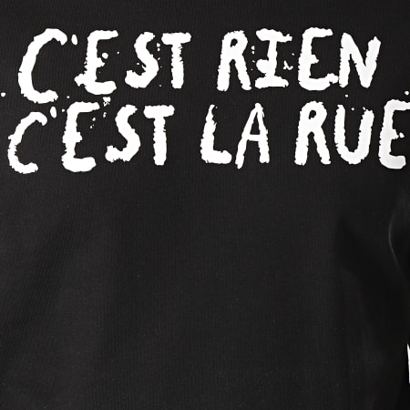 C'est Rien C'est La Rue - Camiseta manga larga 21 Negro