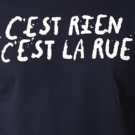 C'est Rien C'est La Rue - Camiseta manga larga 21 Azul marino