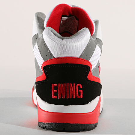 Ewing Athletics - Baskets Sport Lite 1BM00544 102 White Black Flame Scarlet