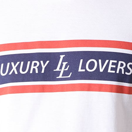 Luxury Lovers - Tee Shirt Strike Blanc