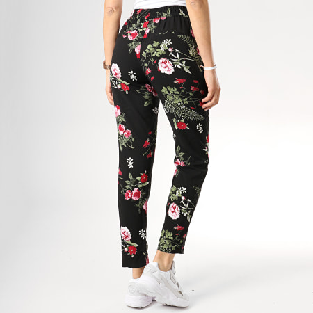 Vero Moda - Pantalon Femme Simply Easy Noir Floral