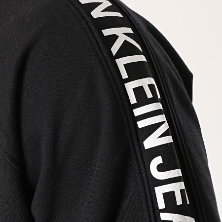 Calvin Klein - Sweat Crewneck Avec Bandes 2248 Noir