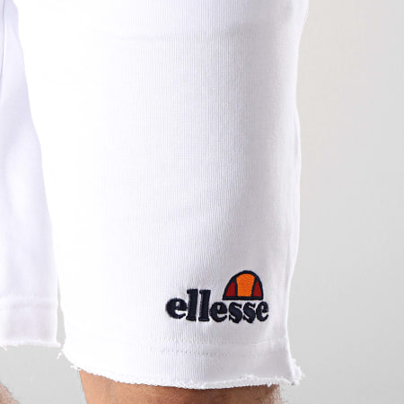 Ellesse - Short Jogging Molleton 1033N Blanc