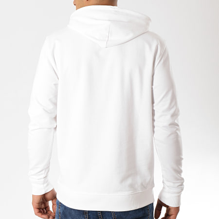 Only And Sons - Sweat Capuche Basic Blanc