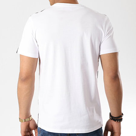 Selected - Tee Shirt A Bandes Rib Blanc