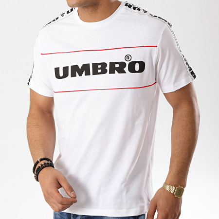 Umbro - Tee Shirt Avec Bandes Street 716590-60 Blanc