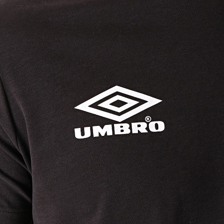 Umbro - Tee Shirt Avec Bandes Street 716640-60 Noir Blanc 