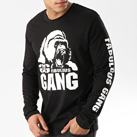 Ghetto Fabulous Gang - Maglietta a maniche lunghe nera