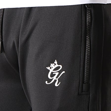 Gym King - Pantalon Jogging Capo Panel Poly Noir