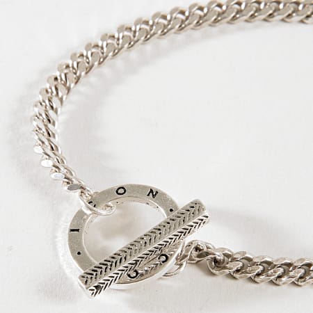 Icon Brand - Bracelet Herring Bone Argenté