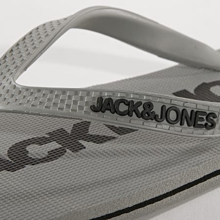 Jack And Jones - Tongs Logo Gris
