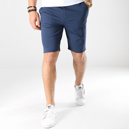 Only And Sons - Short Chino Aged Stripe Bleu Marine
