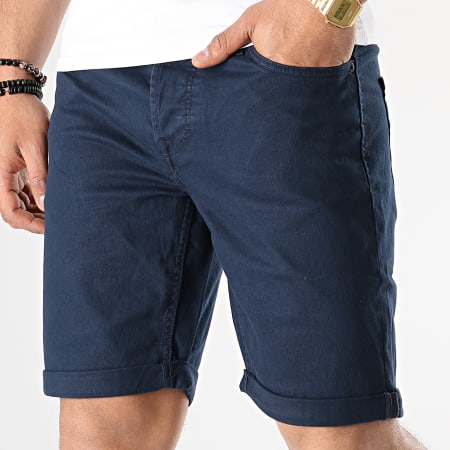 Only And Sons - Short Jean Ply Col Bleu Marine