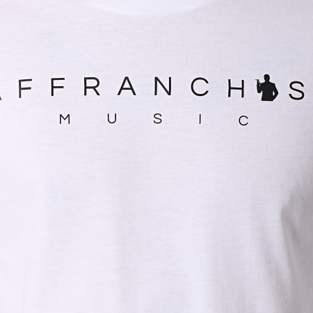 Affranchis Music - Maglietta bianca a maniche lunghe