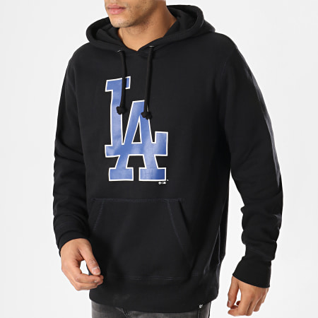 '47 Brand - Sweat Capuche Los Angeles Dodgers Noir Bleu Roi