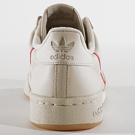 Adidas Originals - Baskets Continental 80 BD7606 Clear Brown Scarlet Ecru Tint