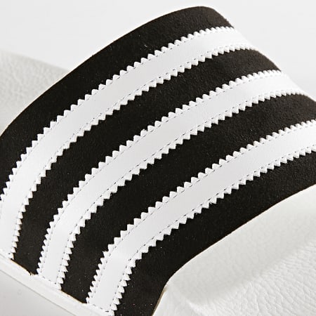 Adidas Originals - Claquette Adilette BD7592 Blanc Noir