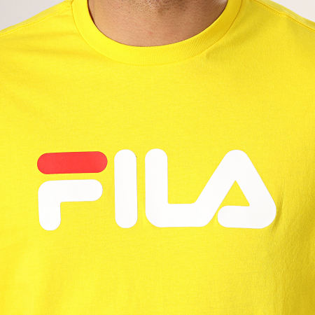 Fila - Tee Shirt Manches Longues Classic Pure 681092 Jaune