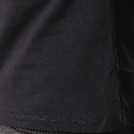 Uniplay - Tee Shirt A Strass UY358 Noir Argenté