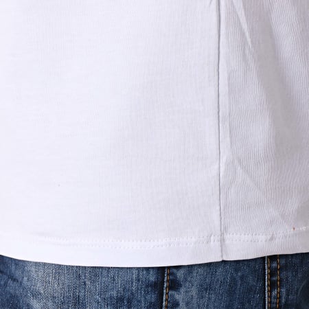 Uniplay - Tee Shirt A Strass UY377 Blanc