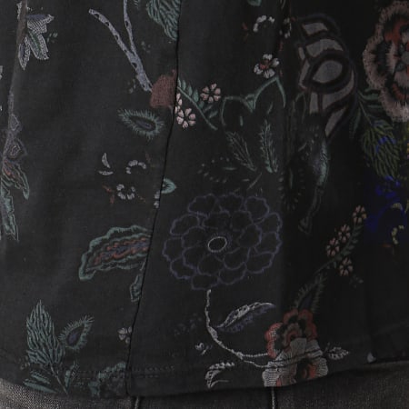 MTX - Tee Shirt ZT5005 Noir Floral
