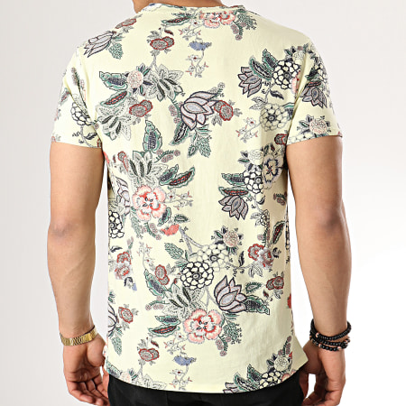 MTX - Tee Shirt ZT5005 Jaune Floral