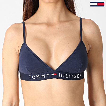 Tommy Hilfiger - Brassière Femme Triangle 1585 Bleu Marine