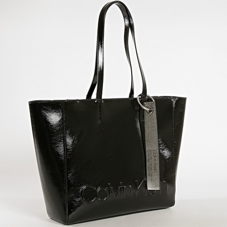 Calvin Klein - Sac A Main Femme Edged Shopper 5051 Noir