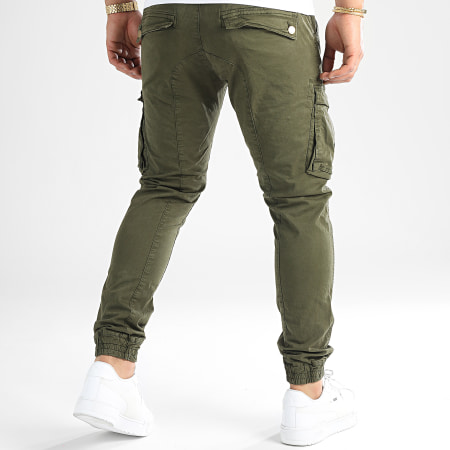 LBO - Pantalon Cargo Skinny Jumbo Khaki