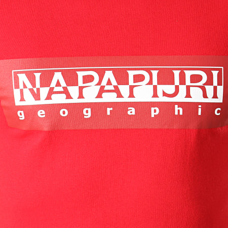 Napapijri - Tee Shirt Sele N0YIEI Rouge