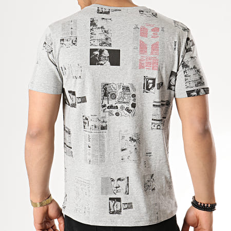 KZR - Tee Shirt 18120 Gris Chiné